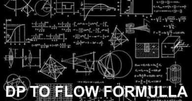Dp to Flow formula