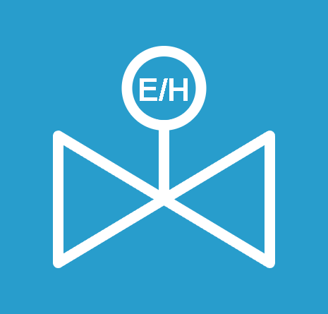 EH valve p&id symbol