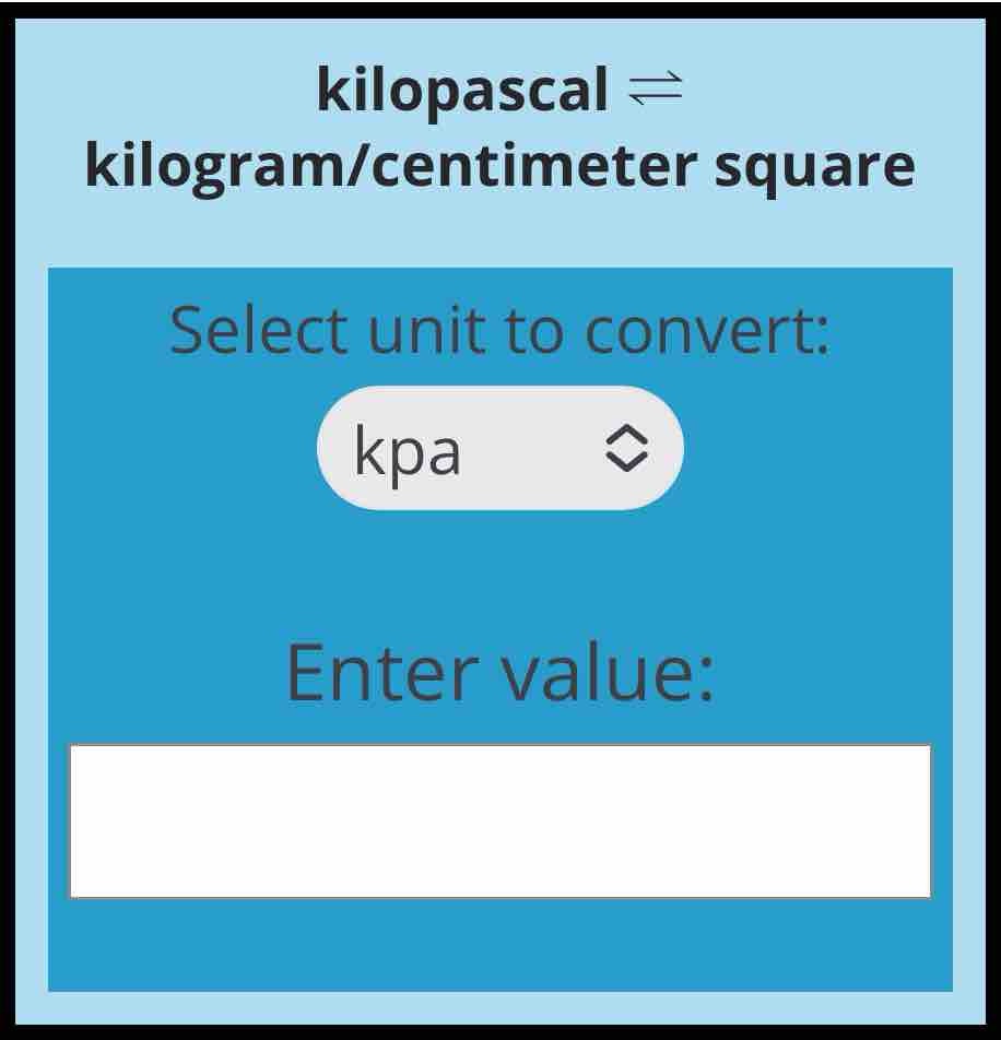 kpa-to-kg-cm2-pressure-conversion