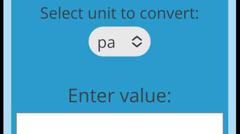 Pascal to torr calculator