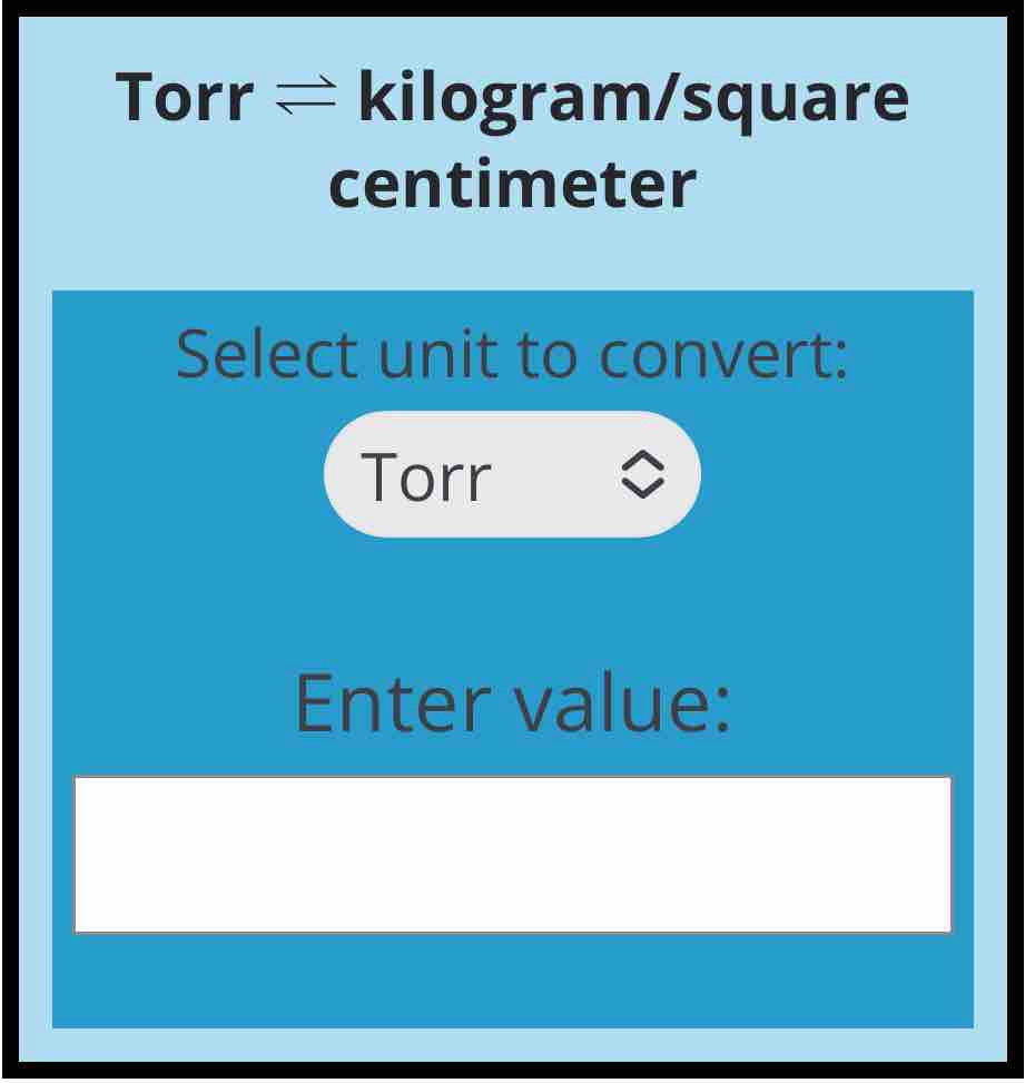 torr-to-kg-cm2-pressure-conversion