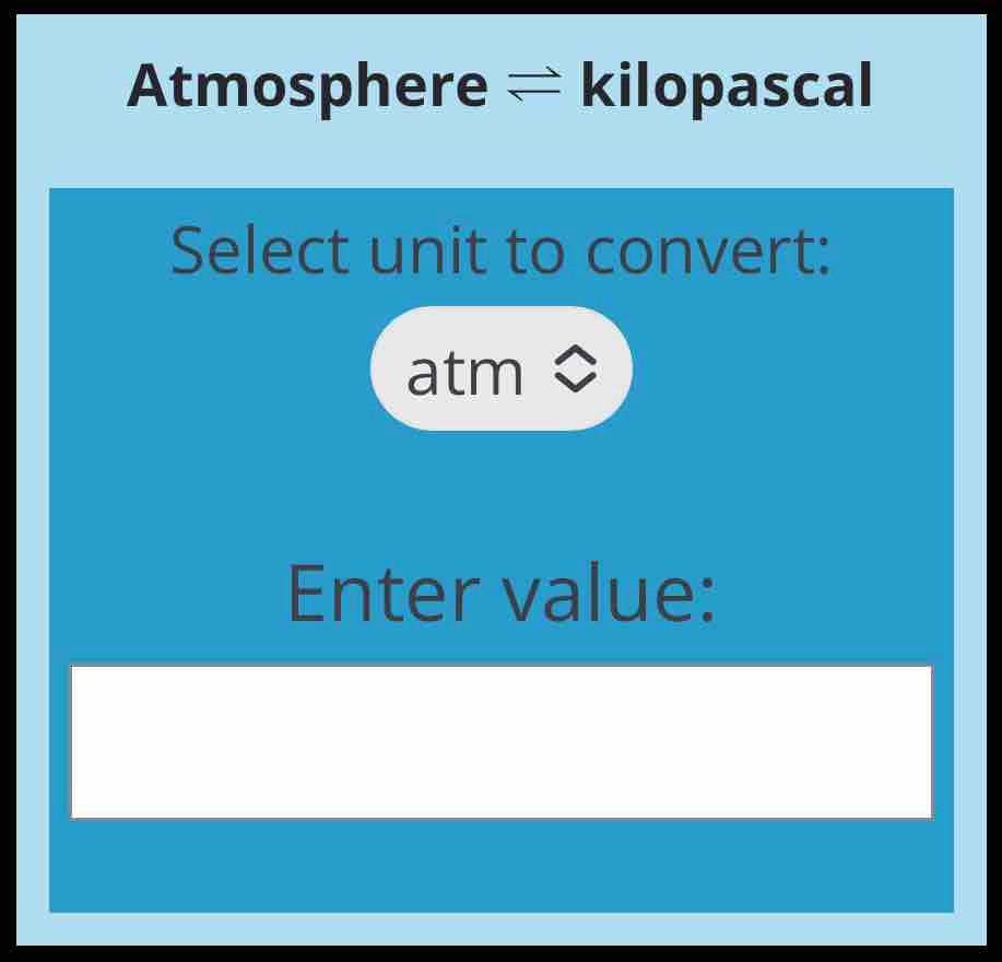 atm-to-kpa-pressure-conversion