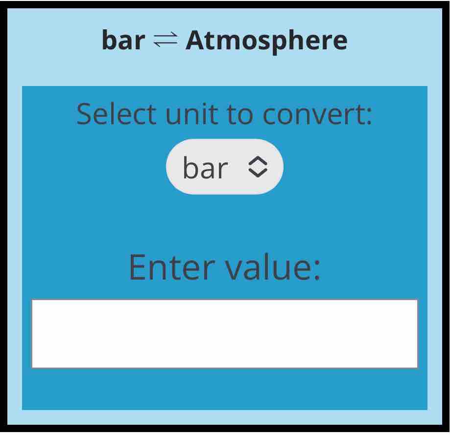 3 5 bar in atm