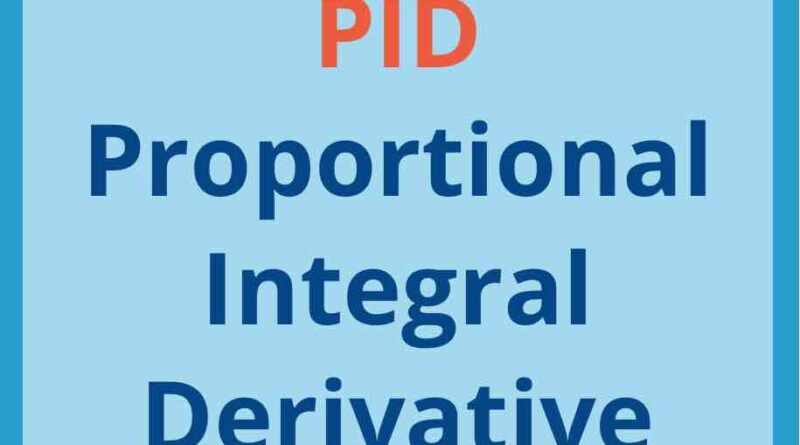 PID full form in instrumentation ENGINEERING