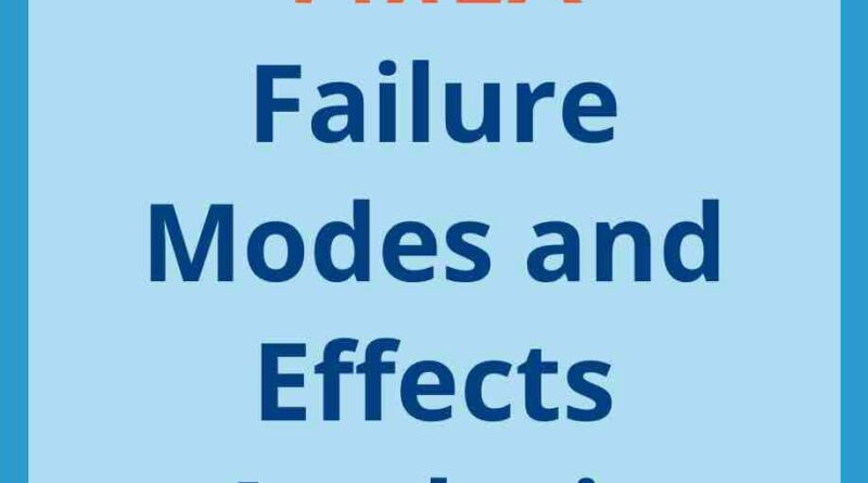 FMEA full form in instrumentation