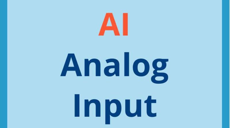 AI full form in instrumentation