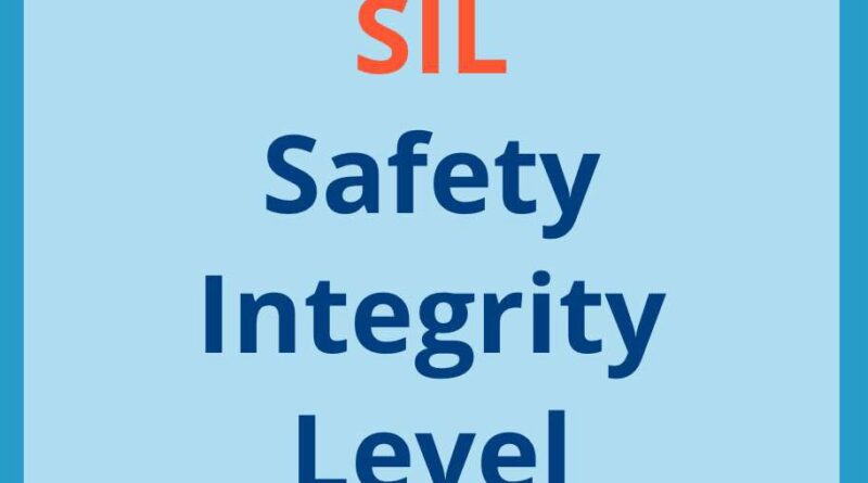 SIL full form in instrumentation