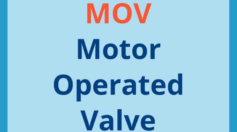 MOV full form in instrumentation