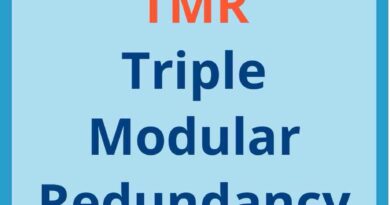 TMR full form in instrumentation