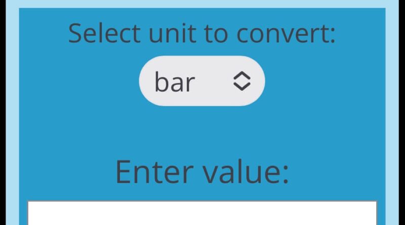 bar to cmhg pressure conversion image
