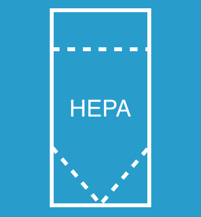 hepa gas filter P&ID Symbol