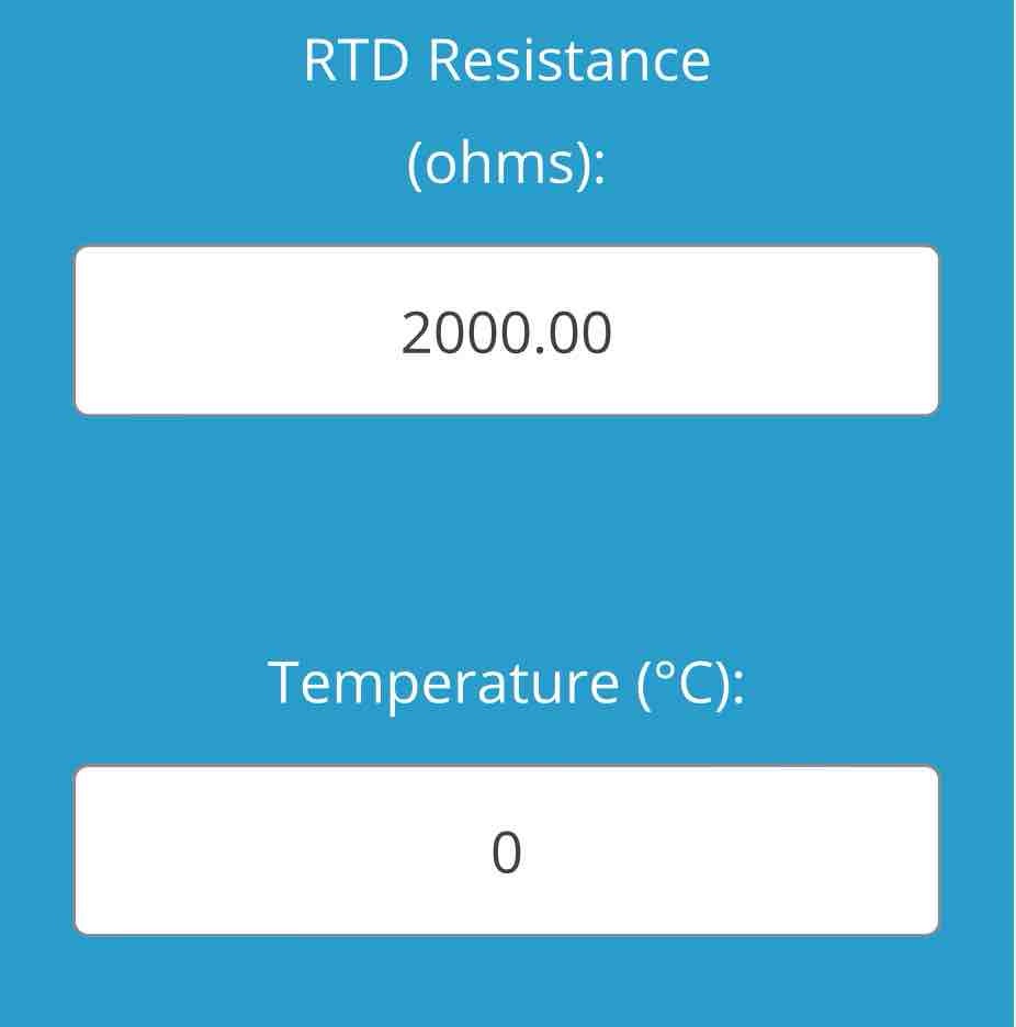 PT2000 Calculator | Instrumentation