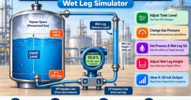 Closed Tank DP Level Measurement – Wet Leg Simulator