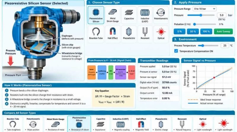 Pressure Transmitter Simulator – Working Principles